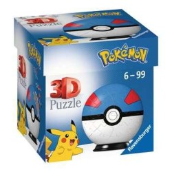 POKEMON - Puzzle 3D - Super Ball 54p