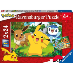 POKEMON - Pikachu et ses amis - 2 Puzzle 24P