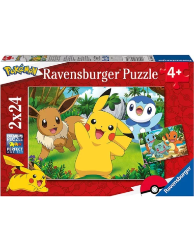 POKEMON - Pikachu et ses amis - 2 Puzzle 24P