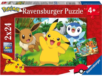 POKEMON - Pikachu et ses amis - 2 Puzzle 24P