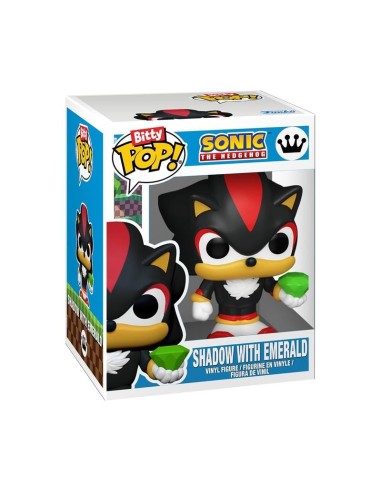 SONIC - Bitty Pop 4 Pack 2.5cm - Shadow