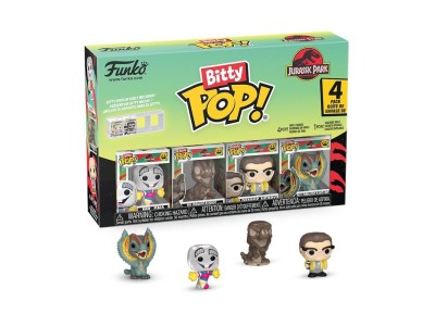 JURASSIC PARK - Bitty Pop 4 Pack 2.5cm - Mr. DNA