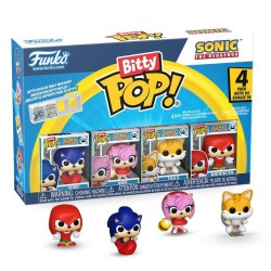 SONIC - Bitty Pop 4 Pack 2.5cm - Sonic