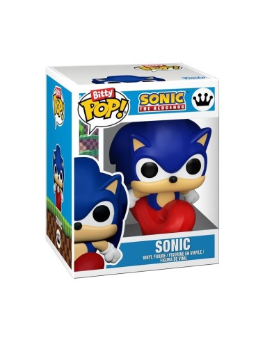 SONIC - Bitty Pop 4 Pack 2.5cm - Sonic
