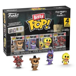 FIVE NIGHTS AT FREDDY'S - Bitty Pop 4 Pack 2.5cm - Withered