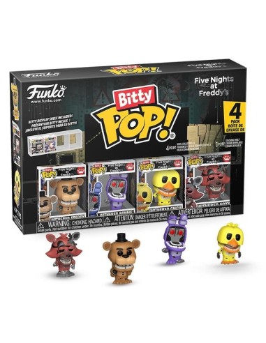 FIVE NIGHTS AT FREDDY'S - Bitty Pop 4 Pack...