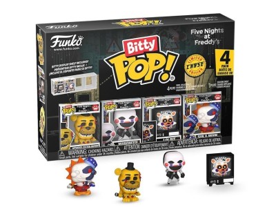 FIVE NIGHTS AT FREDDY'S - Bitty Pop 4 Pack 2.5cm - Springtrap