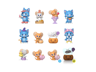 TOM & JERRY GOKKO - Mystery Minis (BOX 12 Figurines)