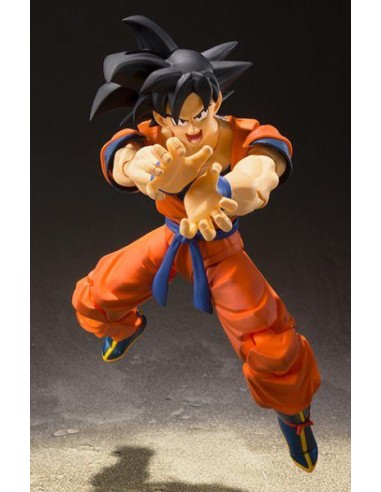 DRAGON BALL Z - Son Goku Earth - Statuette S.H....