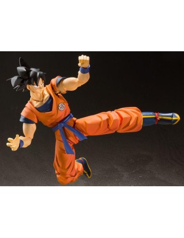 DRAGON BALL Z - Son Goku Earth - Statuette S.H....