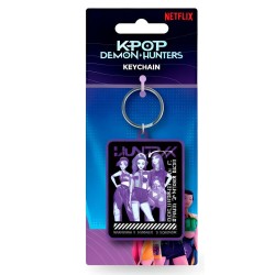 K-POP DEMON HUNTER - Groupe Huntrix - Porte-clés en PVC