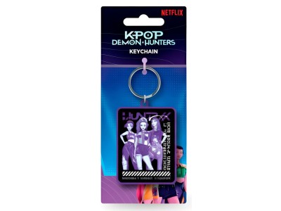 K-POP DEMON HUNTER - Groupe Huntrix - Porte-clés en PVC