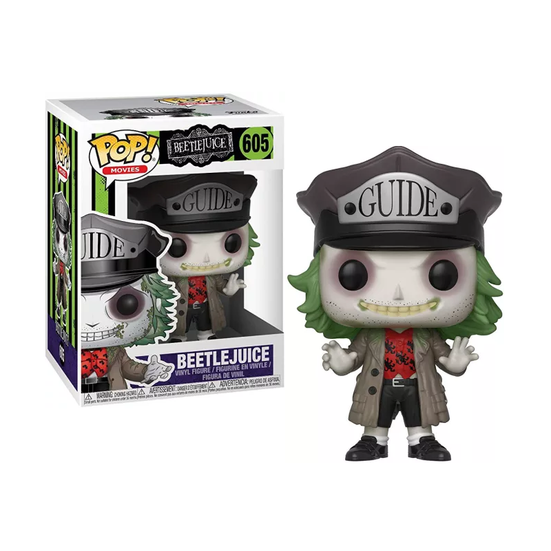 BEETLEJUICE - POP NÂ° 605 - Beetlejuice with Guide Hat
