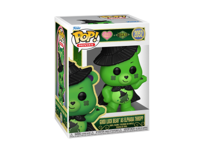 WICKED CARE BEARS - POP N°2052 - Good Luck Bear as Elphaba Thropp