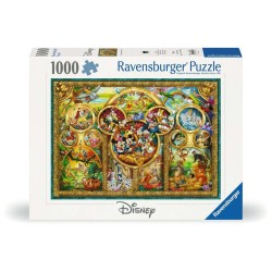 DISNEY - Famille Disney - Puzzle 1000P