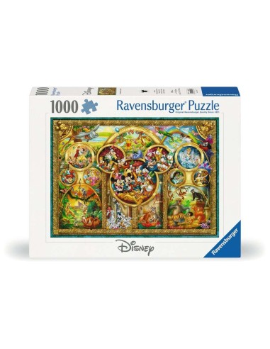 DISNEY - Famille Disney - Puzzle 1000P