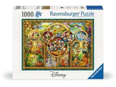 DISNEY - Famille Disney - Puzzle 1000P
