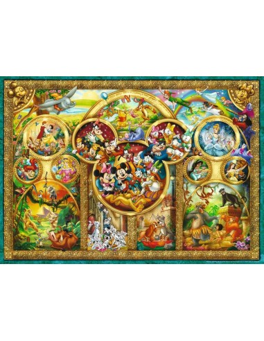 DISNEY - Famille Disney - Puzzle 1000P