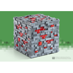 MINECRAFT - Minerai de Redstone Lumineux - Réplique... 2