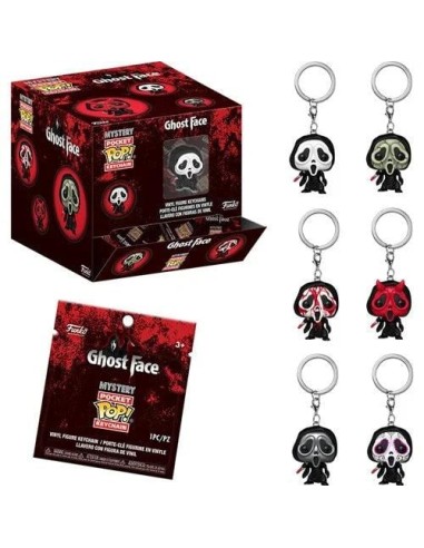 GHOST FACE - POP Keychain (BOX 12 Figurines)