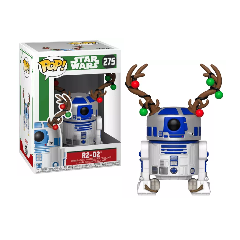 STAR WARS - POP NÂ° 275 - Holiday - R2-D2 with Antlers