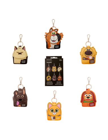 PIXAR - Chien Et Chat - Mini Backpack Bag Charm...