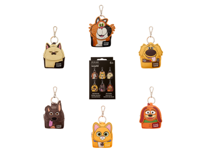 PIXAR - Chien Et Chat - Mini Backpack Bag Charm Loungefly Mystery Box
