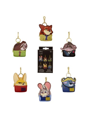 DISNEY - Zootopia - Mini Backpack Bag Charm...