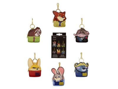 DISNEY - Zootopia - Mini Backpack Bag Charm Loungefly Mystery Box