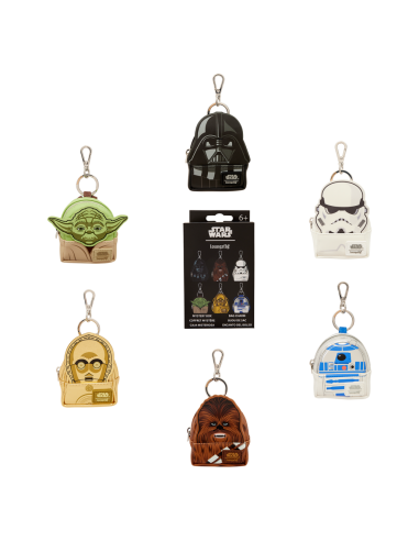 STAR WARS - Mini Backpack Bag Charm Loungefly...
