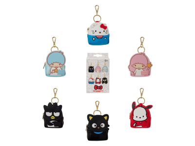 HELLO KITTY - Sanrio - Mini Backpack Bag Charm Loungefly Mystery Box