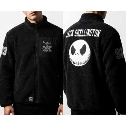 DISNEY - Jack Skellington - Veste Polaire Sherpa (XXL)