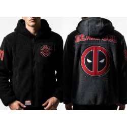 MARVEL - Deadpool - Veste Polaire Sherpa (XL)