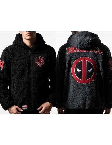 MARVEL - Deadpool - Veste Polaire Sherpa (XL)