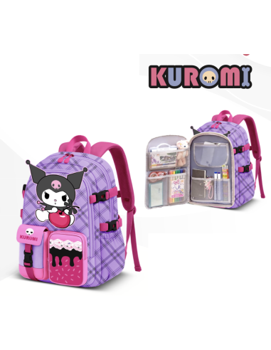 KUROMI - Cherry - Sac à Dos HARU - '40x27x15cm'