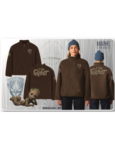 MARVEL - I am Groot - Veste Polaire Sherpa (XL)