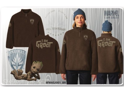 MARVEL - I am Groot - Veste Polaire Sherpa (XL)
