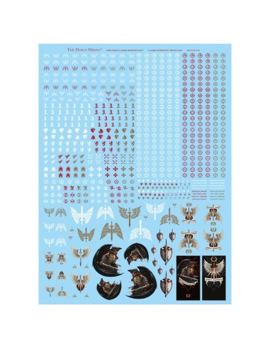HORUS HERESY : PLANCHE DE DÉCALCOMANIES DARK...
