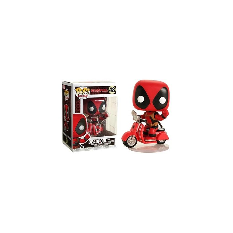 DEADPOOL - Pop Rides NÂ° 48 - Deadpool on Scooter