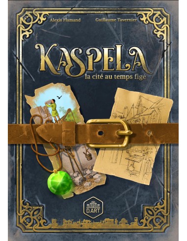 KASPELA : La Cité au Temps Figé - Livre Jeu