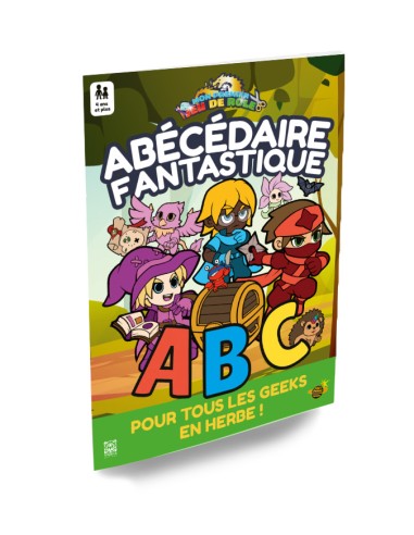 MON PREMIER JEU DE ROLE Une aventure à colorier - Abécédaire
