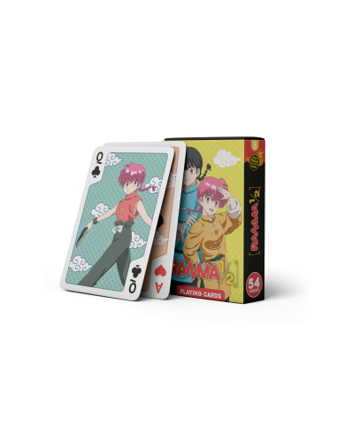 JEU DE CARTES MANGA - Ranma 1/2 x4