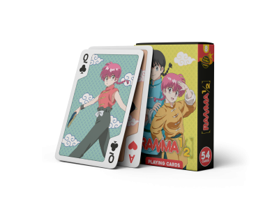 JEU DE CARTES MANGA - Ranma 1/2 x4