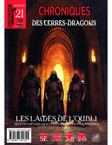 CHRONIQUES DES TERRES DRAGONS - N°21 - Les lames de l'oubli