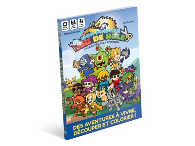MON PREMIER JEU DE ROLE Une aventure à colorier - Livre de règles