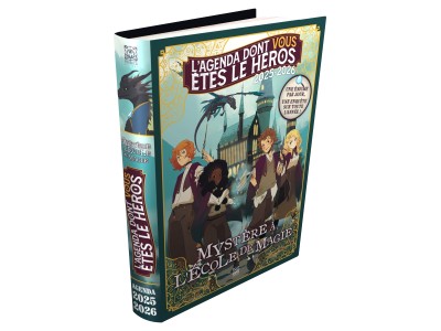 L'AGENDA DONT VOUS ETES LE HEROS 2025/26 - Mystère à l'école de magie