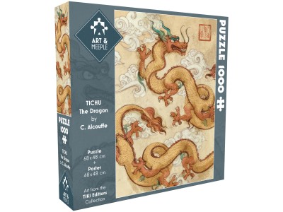 ART&MEEPLE - Puzzle 1000 pièces 68x48cm Tichu