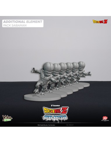 DRAGON BALL Z : Duel Battle - Pack figurines Saibaman