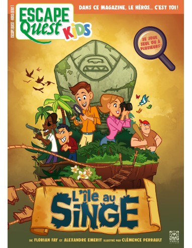 ESCAPE QUEST KIDS - Hors Série 1 - L'île au Singe