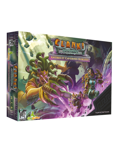 CLANK! Catacombes - Ext. Antres et Cavernes oubliées